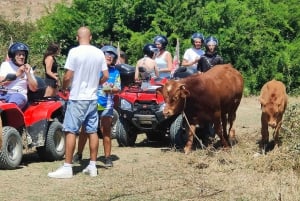 Ribera: Passeio em moto-quatro ao castelo de Poggiodiana e arredores