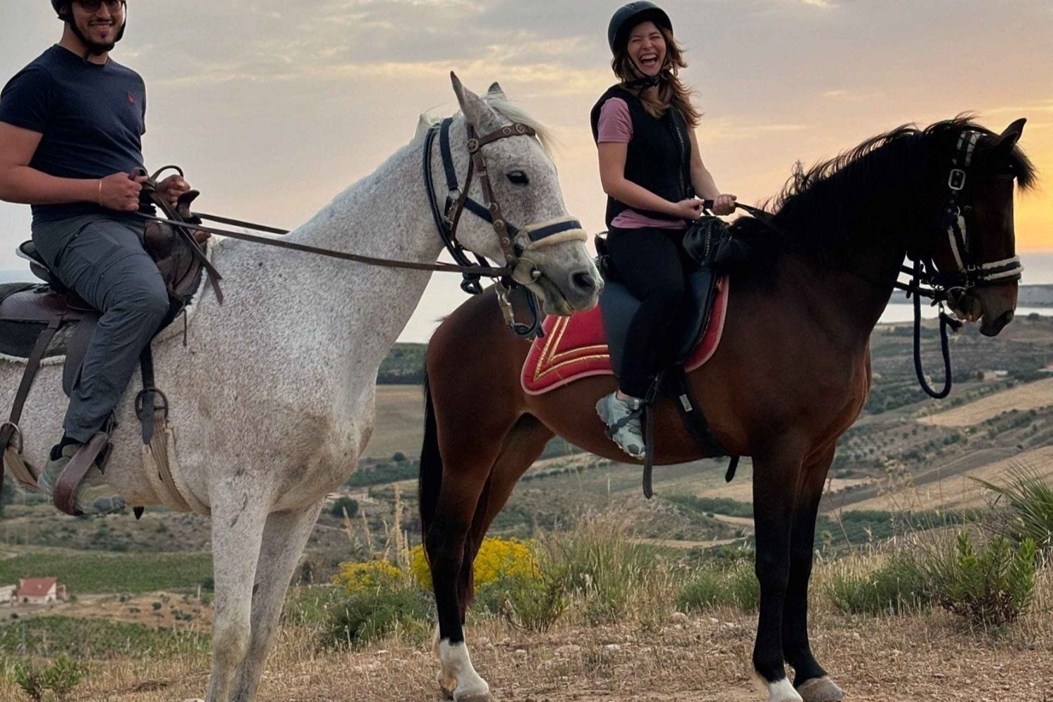 Romantisk opplevelse med hester i naturreservatet WWF