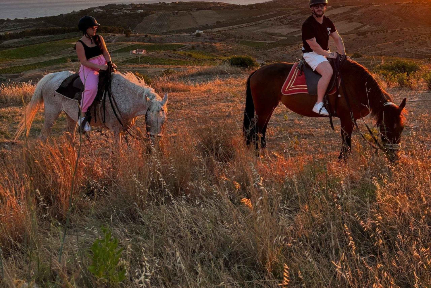 Romantisk opplevelse med hester i naturreservatet WWF