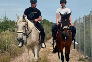 Romantisk opplevelse med hester i naturreservatet WWF