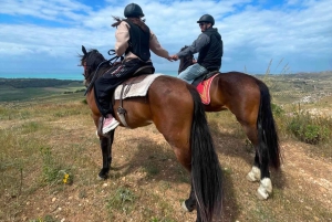 Romantisk opplevelse med hester i naturreservatet WWF