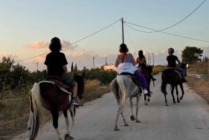 Romantisk opplevelse med hester i naturreservatet WWF