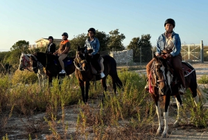 Romantisk opplevelse med hester i naturreservatet WWF