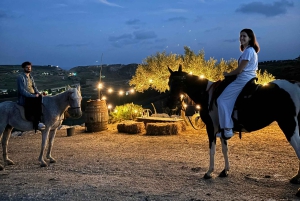 Romantisk opplevelse med hester i naturreservatet WWF