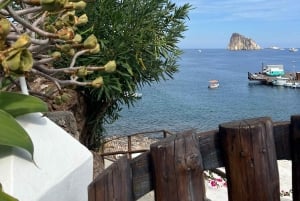 Salina Panarea Stromboli om natten