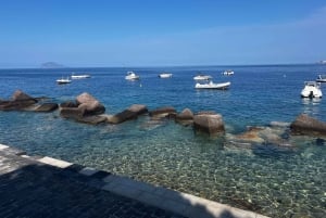 Salina Panarea Stromboli om natten