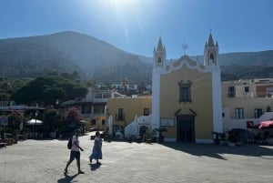Salina Panarea Stromboli om natten