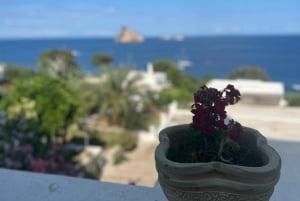 Salina Panarea Stromboli om natten