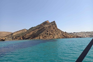 San Leone: tour di mezza giornata in barca Scala dei Turchi con skipper