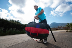 San Vito Lo Capo: Tandem paragliding foto's en video's