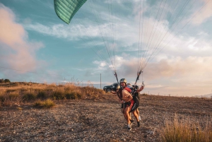 San Vito Lo Capo: Volo in parapendio in tandem foto e video