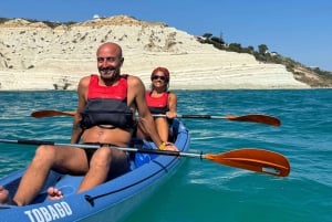 SCALA DEI TURCHI: 1-hour rental 2-seater KAYAK and 1-seater STAND UP PADDLE