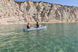 SCALA DEI TURCHI IM KAJAK – Abenteuer auf dem Meer mit Lehrer
