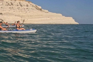 SCALA DEI TURCHI IM KAJAK – Abenteuer auf dem Meer mit Lehrer