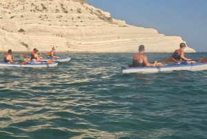 SCALA DEI TURCHI IM KAJAK – Abenteuer auf dem Meer mit Lehrer