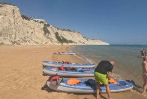 SCALA DEI TURCHI IM KAJAK – Abenteuer auf dem Meer mit Lehrer