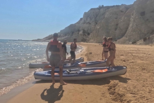 SCALA DEI TURCHI IM KAJAK – Abenteuer auf dem Meer mit Lehrer