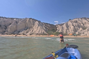 SCALA DEI TURCHI IM KAJAK – Abenteuer auf dem Meer mit Lehrer