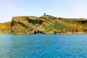 Scala dei Turchi: Private boat tour with sunset aperitif