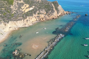 Scala Dei Turchi : excursion en bateau avec skipper et baignade rafraîchissante