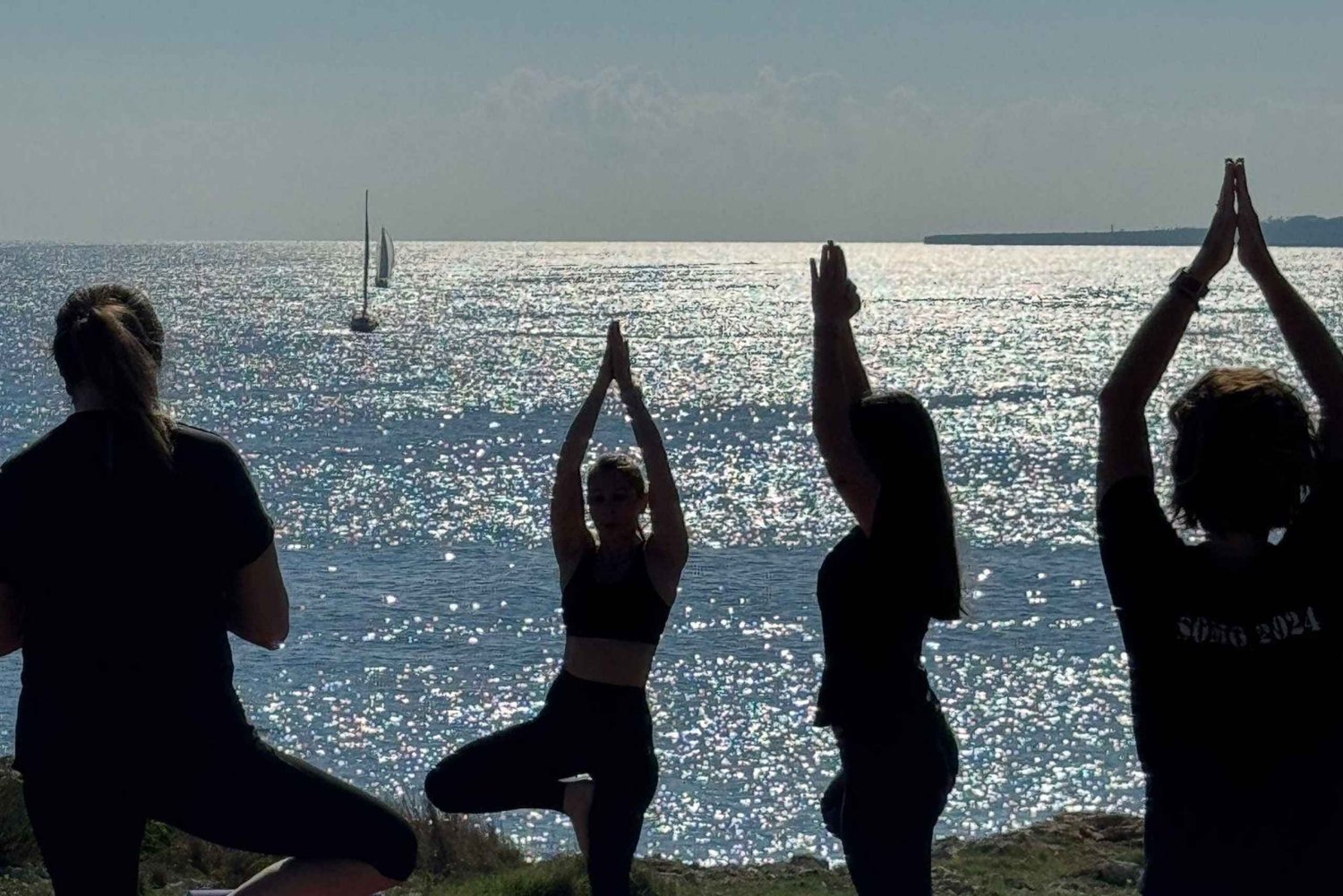 Sea View Yoga Class in Ortigia
