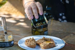 Sensory tour with tasting at a Sicilian organic farm