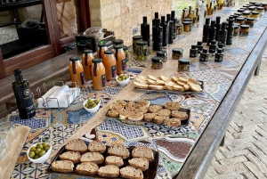 Sensory tour with tasting at a Sicilian organic farm