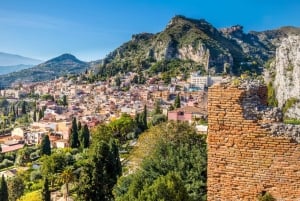 カターニア空港からタオルミーナ地区までの乗り合い送迎