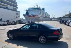 Shore tour from Messina port: Taormina & Godfather Places