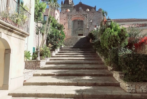 Wycieczka lądowa z portu w Mesynie: Taormina i Miejsca Ojca Chrzestnego