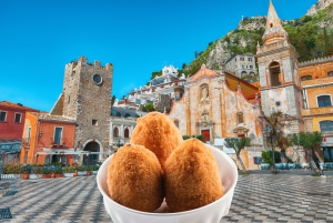 Sicilianske smaksbiter: Matrundtur i Taormina Arancini, cannoli og mer