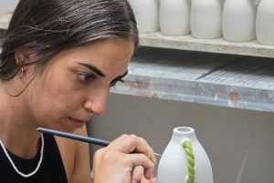 Enna: Paint your own Sicilian ceramic plate