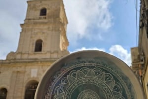 Enna: Paint your own Sicilian ceramic plate