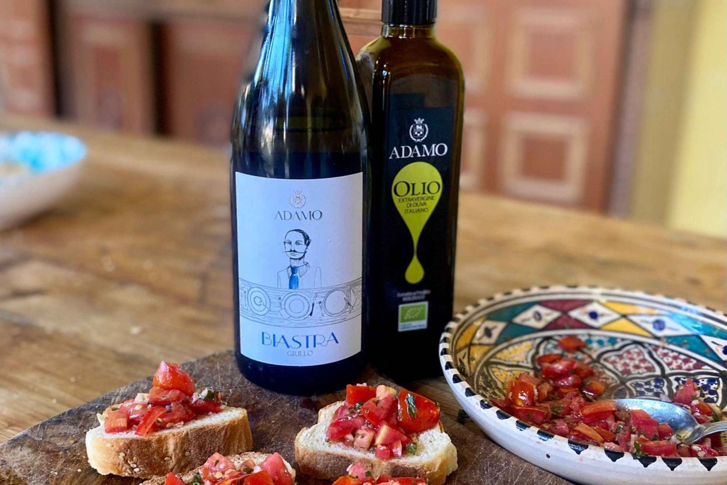 Sicilian cooking class in the historic baglio Florio Adamo