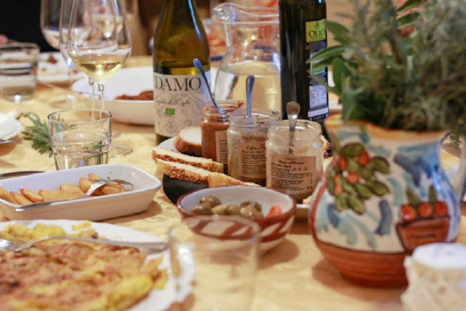 Sicilian cooking class in the historic baglio Florio Adamo