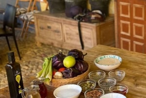 Siciliansk matlagningskurs i den historiska baglio Florio Adamo