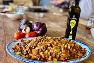 Siciliansk matlagningskurs i den historiska baglio Florio Adamo