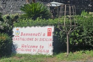 エトナ村巡り:リコッタ&ワイン試飲付きランチ