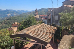 エトナ村巡り:リコッタ&ワイン試飲付きランチ