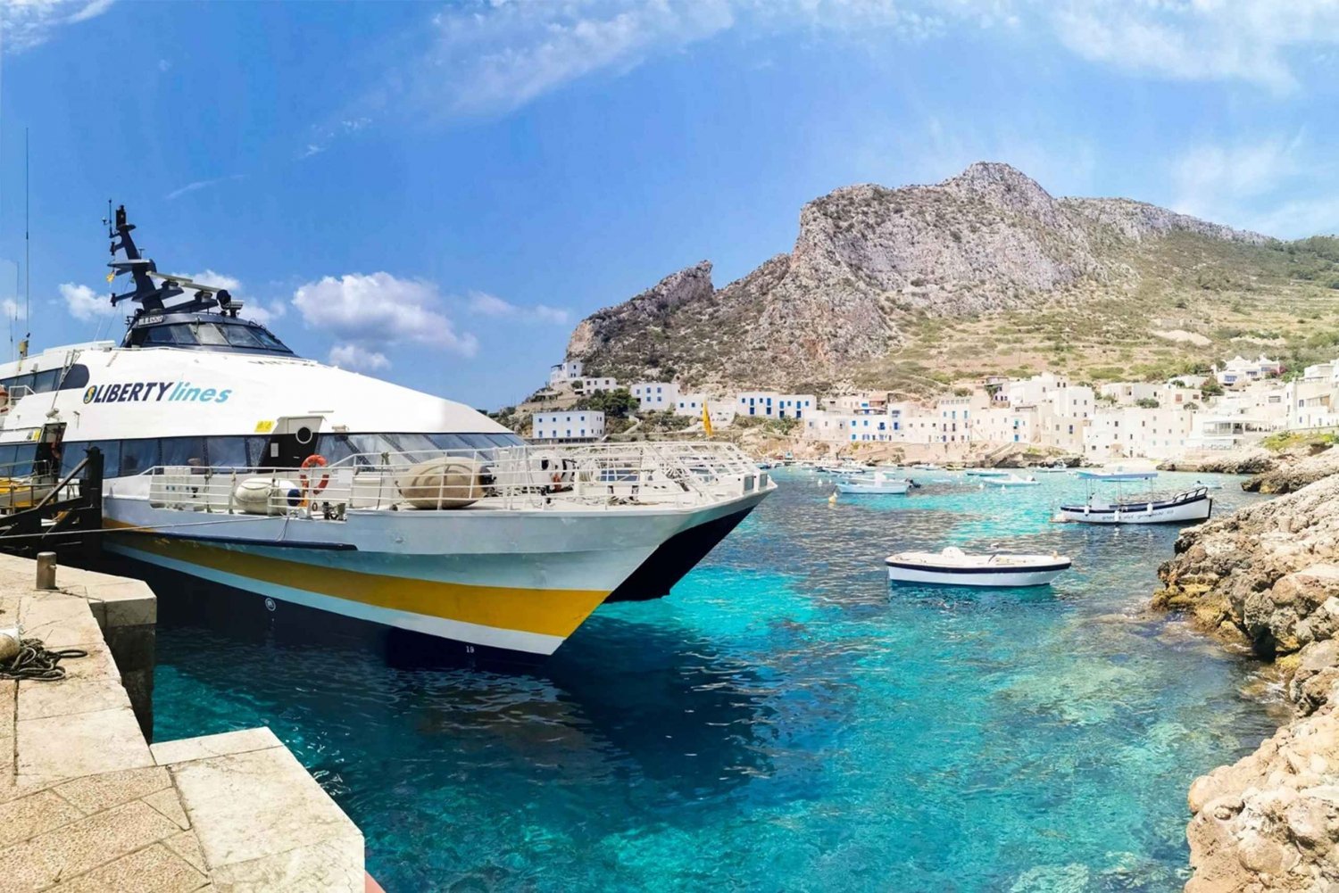 Isole della Sicilia: biglietto del traghetto tra Trapani e Pantelleria