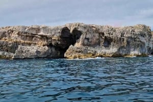 Siracusa: Bootsausflug nach Ortigia und zu den Meereshöhlen + Badestopp