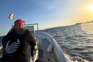 Syracuse : sortie en bateau de Noël avec « spumante et pandoro »