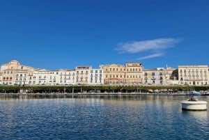 Syrakus: Ortigia & Meereshöhlen, 1 Std. Schwimmen, Prosecco & Obst