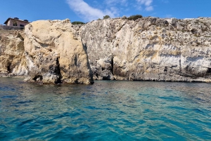 Syracuse:Snorkeling+Pillirina, Ortigia & sea caves boat tour