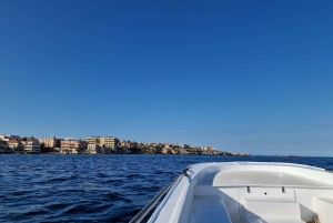 Syracuse:Snorkeling+Pillirina, Ortigia & sea caves boat tour
