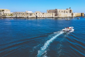 Siracusa: Prywatna wycieczka łodzią do Ortigii z Prosecco