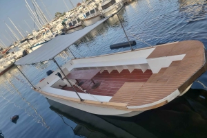 Tour met snorkelen bij de zeegrotten en het eiland Ortigia
