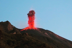 Stromboli : randonnée au coucher du soleil