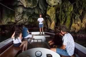 Sunset Boat tour of Ortigia Island and marine caves