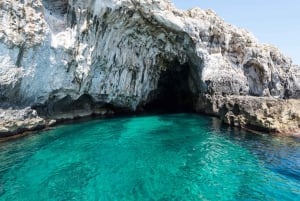 Sunset Boat tour of Ortigia Island and marine caves